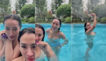 Vlog DJ Amoy Karamoy Renang With Bestie Instagram