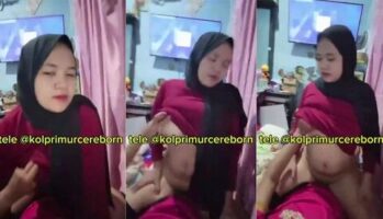 Deket Jendela Kita Selingkuh Jilbab Binor Baju Merah